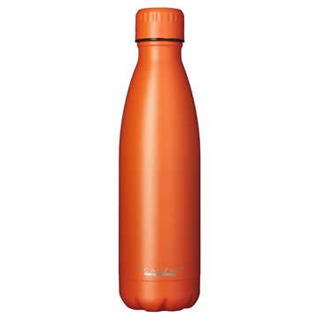 Orange Scanpan termoflaske med navn